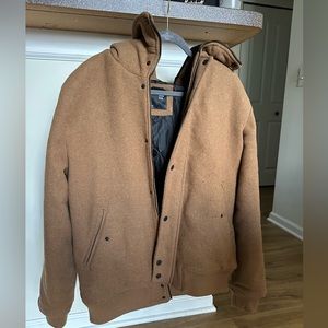 Men’s Coat - Bershka - Camel Color - Size XL